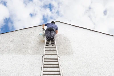 Peinture extérieure à Saint-Étienne-du-Bois — façades et ravalement